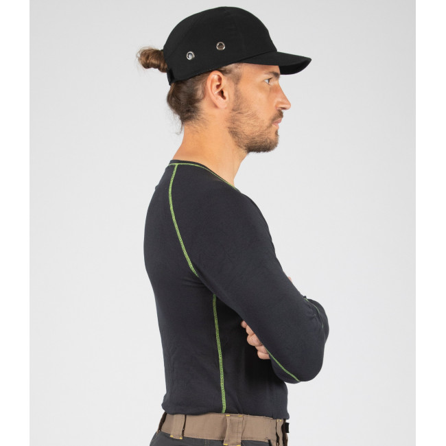 SOUS-PULL DE TRAVAIL FERBER NOIR - Nine Worths by North Ways