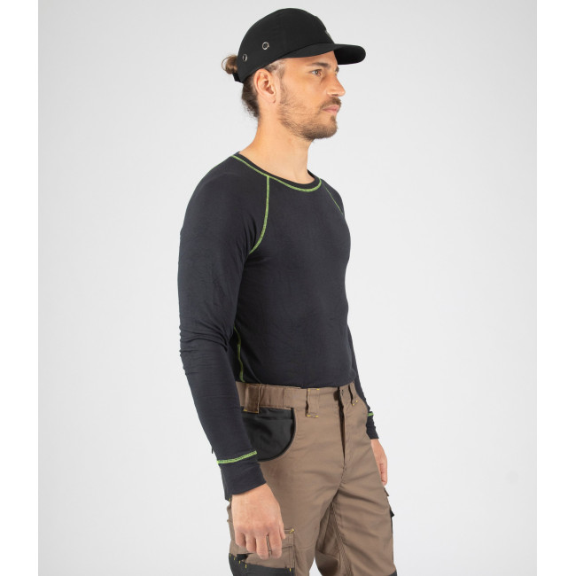 FERBER SCHWARZER ARBEITS-ROLLKRAGENPULLOVER - Nine Worths by North Ways