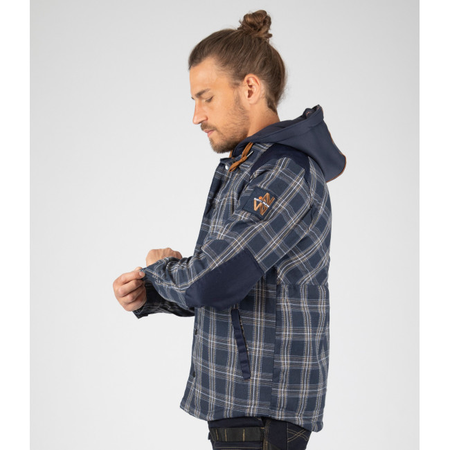 Sur-chemise de travail Graf Bleu marine - Nine Worths by North Ways