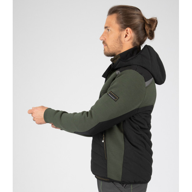 Blouson HIRO kaki/noir - Nine Worths by North Ways