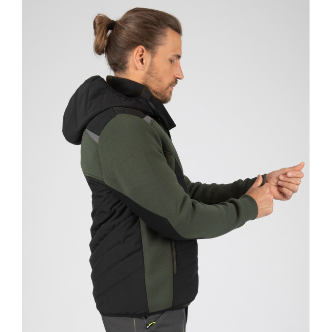 Blouson HIRO khaki/czarny - Nine Worths by North Ways