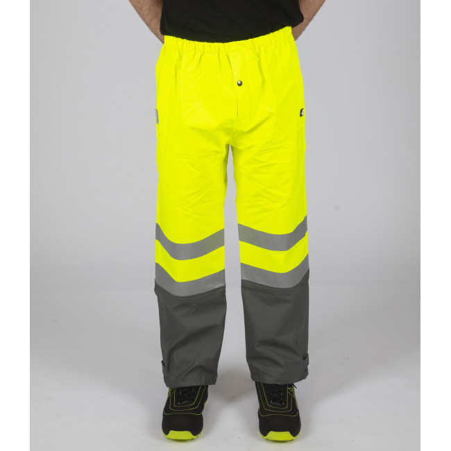 PANTALON DE TRAVAIL HAUTE VISIBILITÉ GRIFFIS JAUNE FLUO - Nine Worths by North Ways