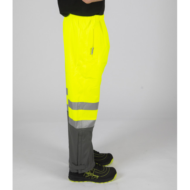 SPODNIE ROBOCZE WYSOKIEJ WIDOCZNOŚCI GRIFFIS ŻÓŁTY FLUO - Nine Worths by North Ways