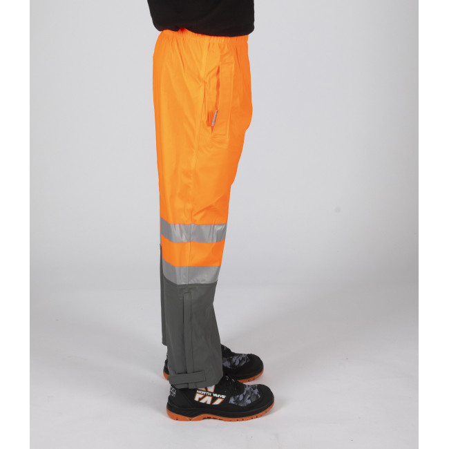 PANTALON DE TRAVAIL HAUTE VISIBILITÉ GRIFFIS ORANGE FLUO - Nine Worths by North Ways