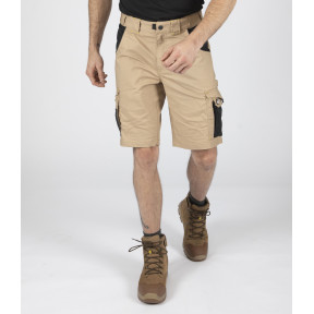WERKBERMUDA HUGUES BEIGE / ZWART - NORTH WAYS