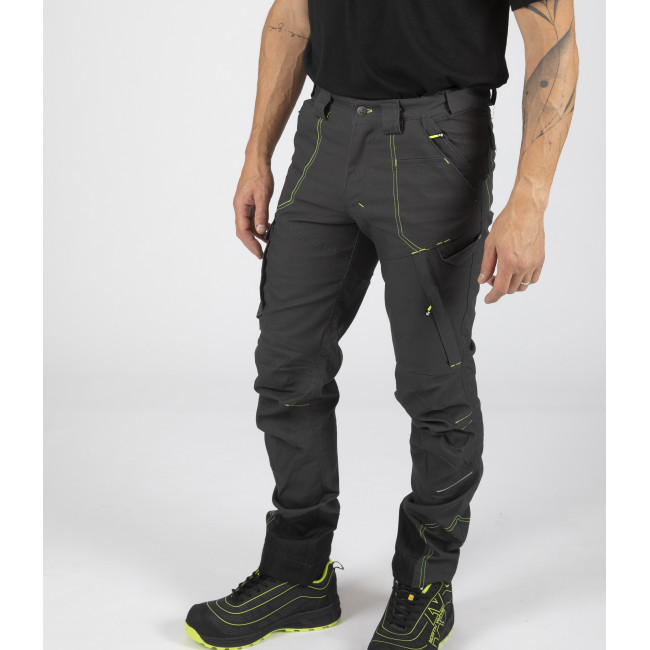 PANTALON DE TRAVAIL KILLY GRIS - Nine Worths by North Ways