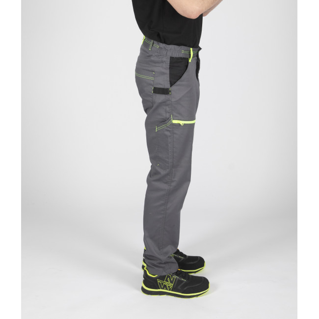 Pantalon Marlow gris et jaune fluo - North Ways