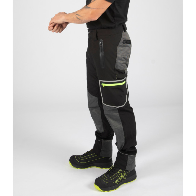 PANTALON SOFTSHELL WAPITI NOIR - North Ways