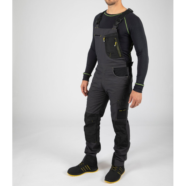 OVERALL MULTIZAK STAMPE GRIJS EN ZWART - North Ways