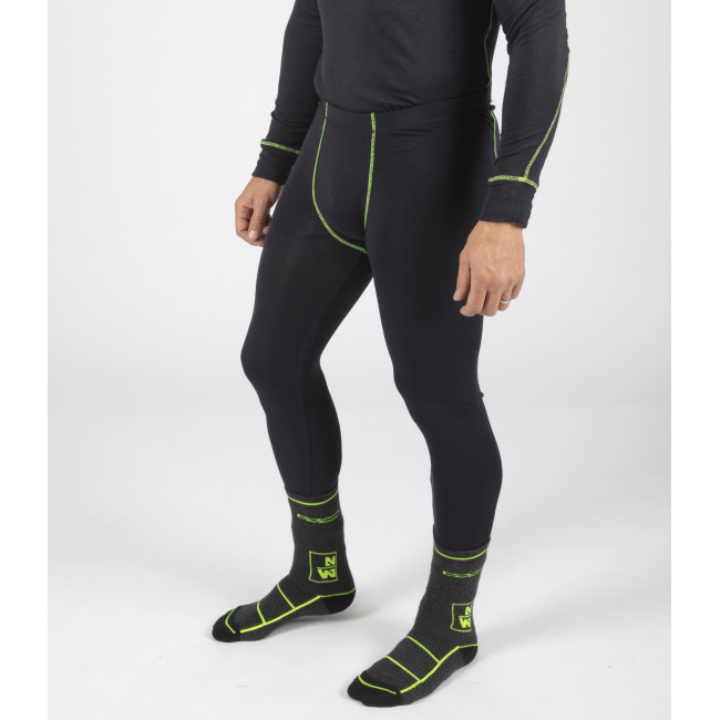LANGE WERKONDERBROEK BUZZ ZWART - Nine Worths by North Ways