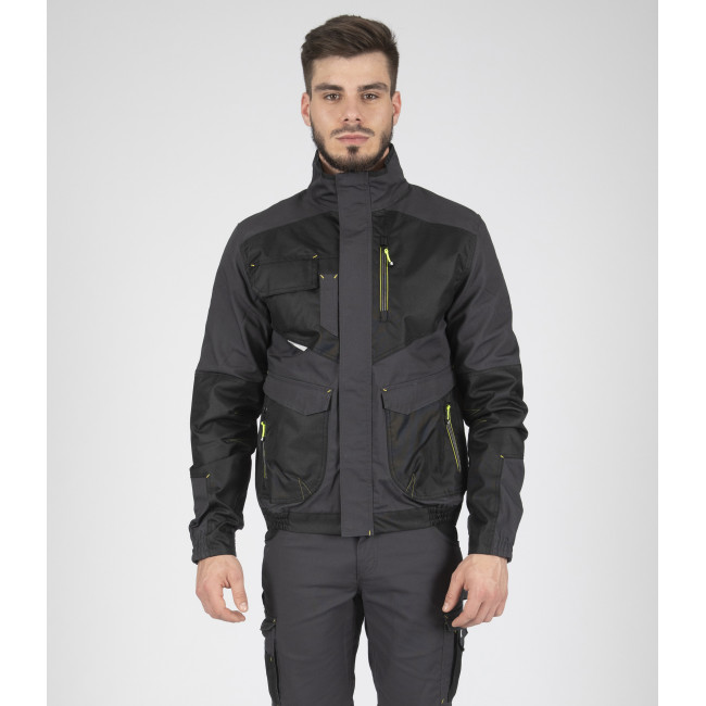 VESTE DE TRAVAIL FOURNIER GRIS / NOIR - Nine Worths by North Ways