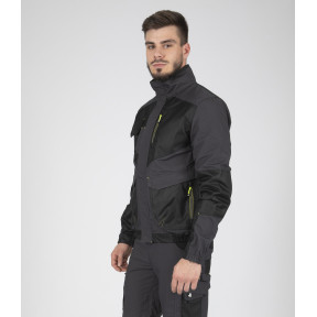 ARBEITSJACKE FOURNIER GRAU / SCHWARZ - Nine Worths by North Ways