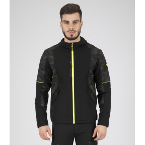 Bluza robocza Garcia Czarna i żółta fluo - North Ways