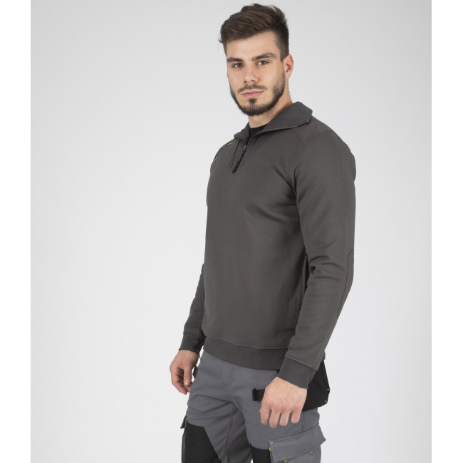 PULL MAILLE STYLE SWEAT LARGO GRIS - Nine Worths by North Ways