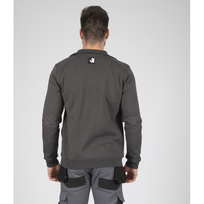 PULL MAILLE STYLE SWEAT LARGO GRIS - Nine Worths by North Ways