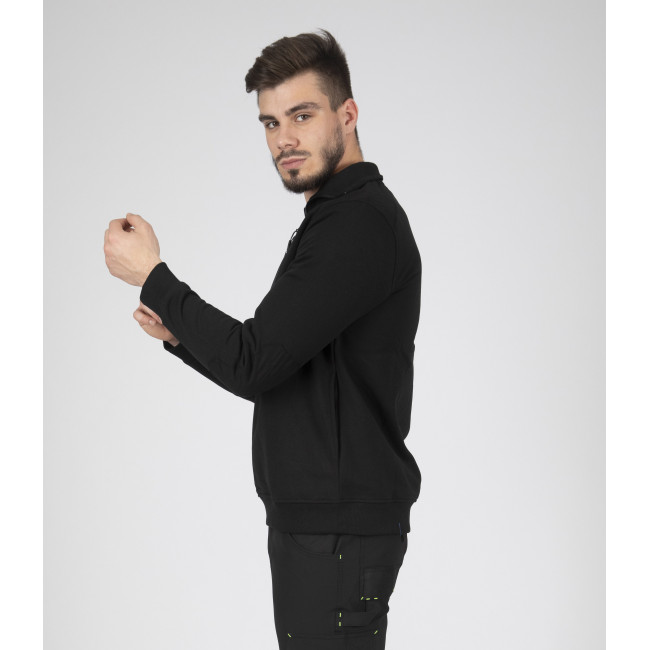 PULL MAILLE STYLE SWEAT LARGO NOIR - North Ways