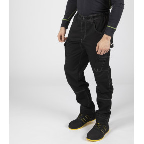 PANTALON DE TRAVAIL ANTRAS NOIR - Nine Worths by North Ways