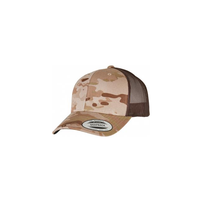 Czapka Retro Trucker brown arid - Flexfit