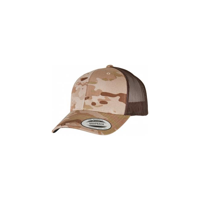 Casquette Retro Trucker brown arid - Flexfit