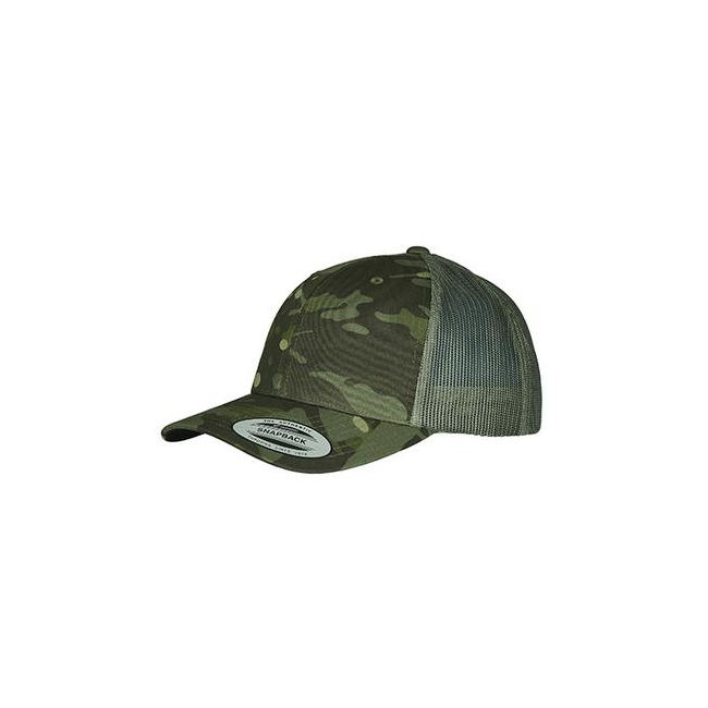 Casquette Retro Trucker multicam tropical - Flexfit