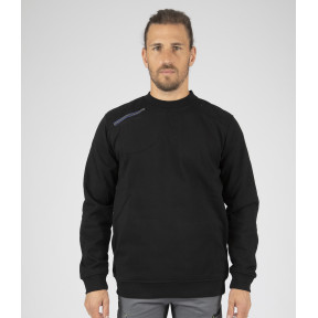SWEAT COL ROND LEON NOIR - Nine Worths by North Ways