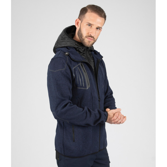 VESTE LYNX BLEU NOIR - Nine Worths by North Ways