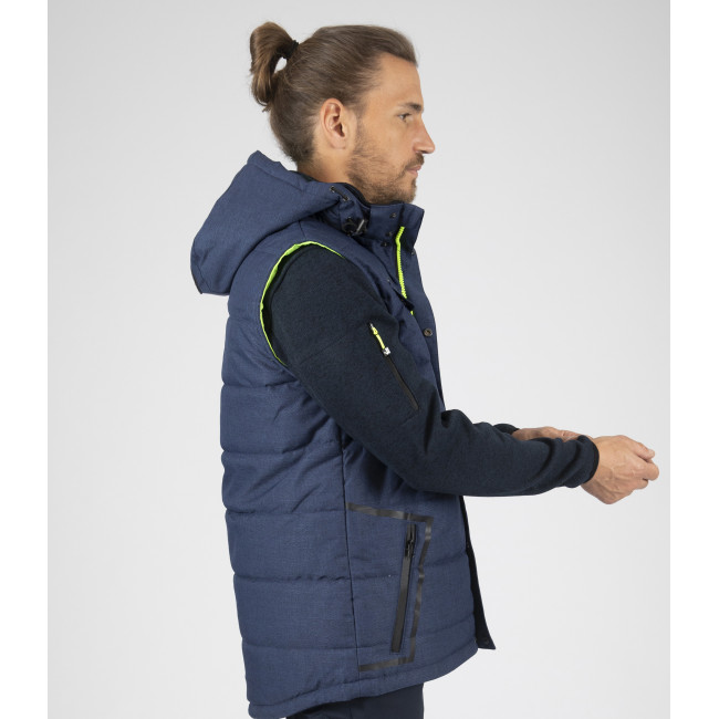 ÄRMELLOSE ARBEITS-PARKA MAXIMY MARINEBLAU - Nine Worths by North Ways