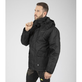 Wasserdichte Arbeitsjacke Mermoz Schwarz - Nine Worths by North Ways