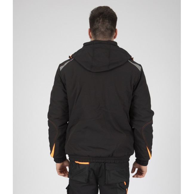 GESTEPPTE ARBEITSJACKE MORANE SCHWARZ - Nine Worths by North Ways