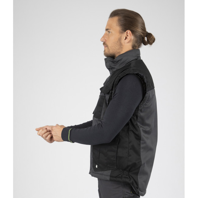 GILET PIATTEC GRIS ET NOIR - Nine Worths by North Ways