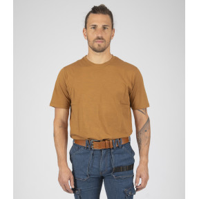 T-shirt à manches courtes pour homme Quentin camel - North Ways