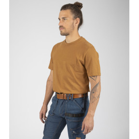 T-shirt à manches courtes pour homme Quentin camel - Nine Worths by North Ways