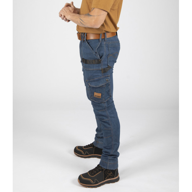 Multizak werkbroek Usain blauw - Nine Worths by North Ways