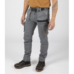 Multizak werkbroek Usain grijs - Nine Worths by North Ways