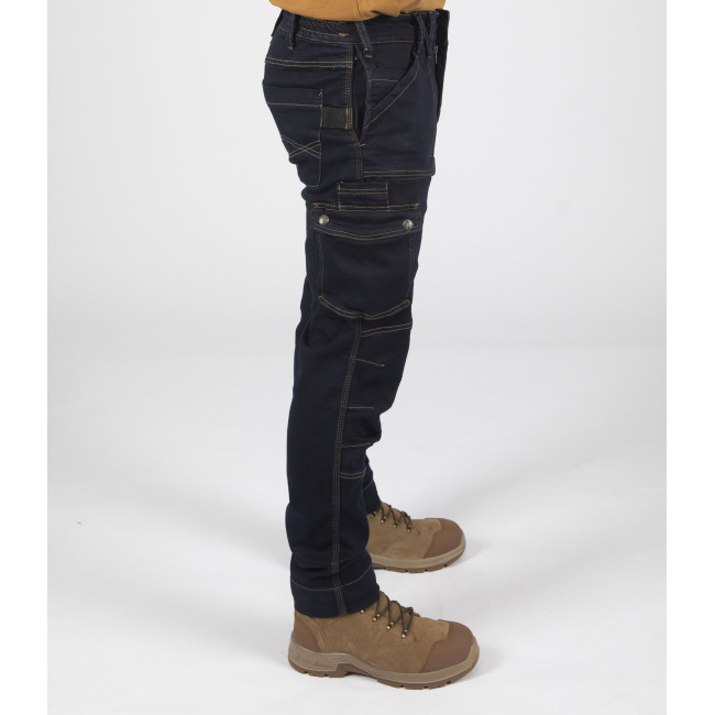 Multizak werkbroek in jeans Usain - Nine Worths by North Ways
