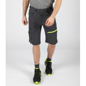 ARBEITSSHORTS HORN GRAU / GRÜN - Nine Worths by North Ways