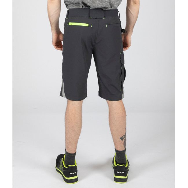 BERMUDA DE TRAVAIL HORN GRIS / VERT - Nine Worths by North Ways