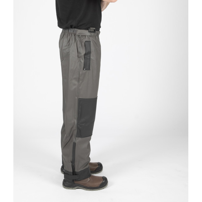 PANTALON DE PLUIE PIRANHA GRIS / NOIR - Nine Worths by North Ways