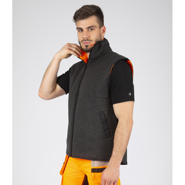 WERKPARKA HOGE ZICHTBAARHEID WELLINGTON FLUOR ORANJE - Nine Worths by North Ways
