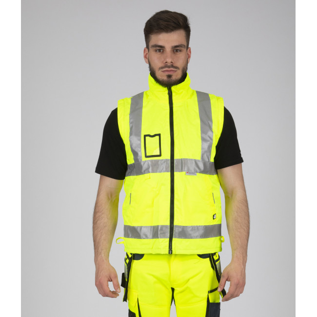 WERKPARKA HOGE ZICHTBAARHEID WELLINGTON FLUOR GEEL - Nine Worths by North Ways