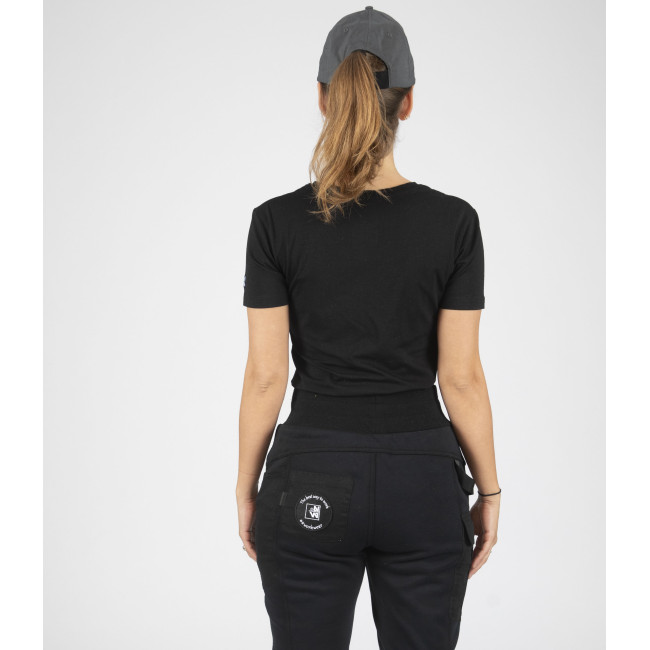 Damen T-Shirt Romane Schwarz - Nine Worths by North Ways