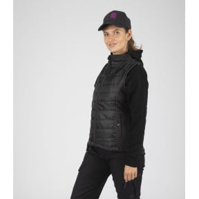 Doudoune de travail sans manches pour femme Constance noir - Nine Worths by North Ways