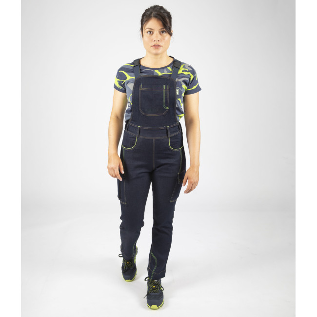 Salopette de travail femme Manea Raw jean - Nine Worths by North Ways