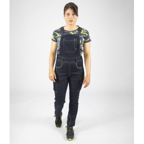 Salopette de travail femme Manea Raw jean - Nine Worths by North Ways