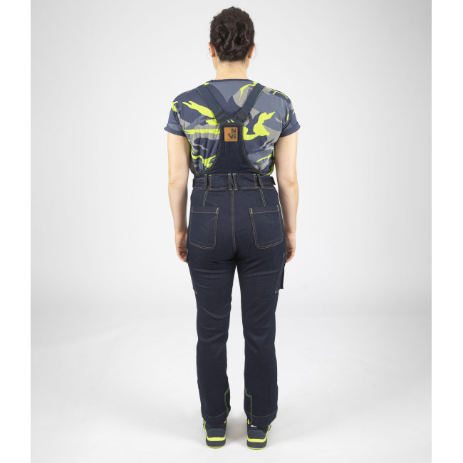 Damen-Arbeitslatzhose Manea Raw Jeans - Nine Worths by North Ways