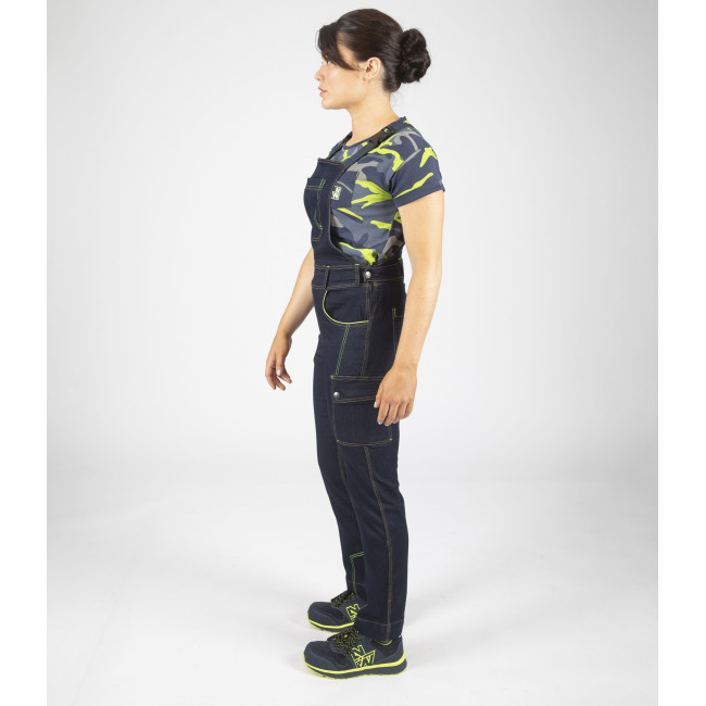 Ogrodniczki robocze damskie Manea Raw jeans - Nine Worths by North Ways