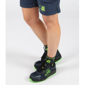 Buty bezpieczeństwa Perec S1P SRC granatowe/żółte fluo - Nine Worths by North Ways