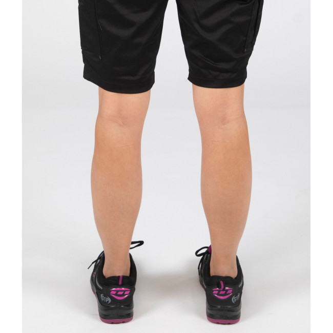 Chaussures de sécurité Perec S1P SRC noir/fushia - Nine Worths by North Ways