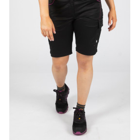 Chaussures de sécurité basses Shelly S3 SRC noir/fushia - Nine Worths by North Ways