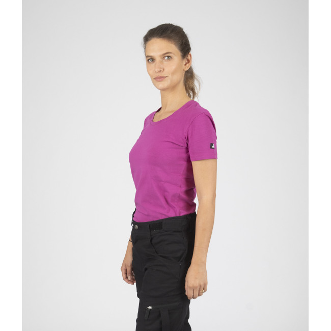 KURZARM-ARBEITS-T-SHIRT ROMANE FUCHSIA - Nine Worths by North Ways
